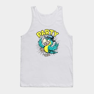 cute parrot party Tank Top